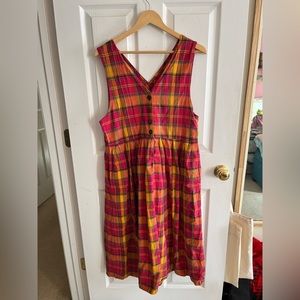 Vintage Karen Scott Pinafore Dress